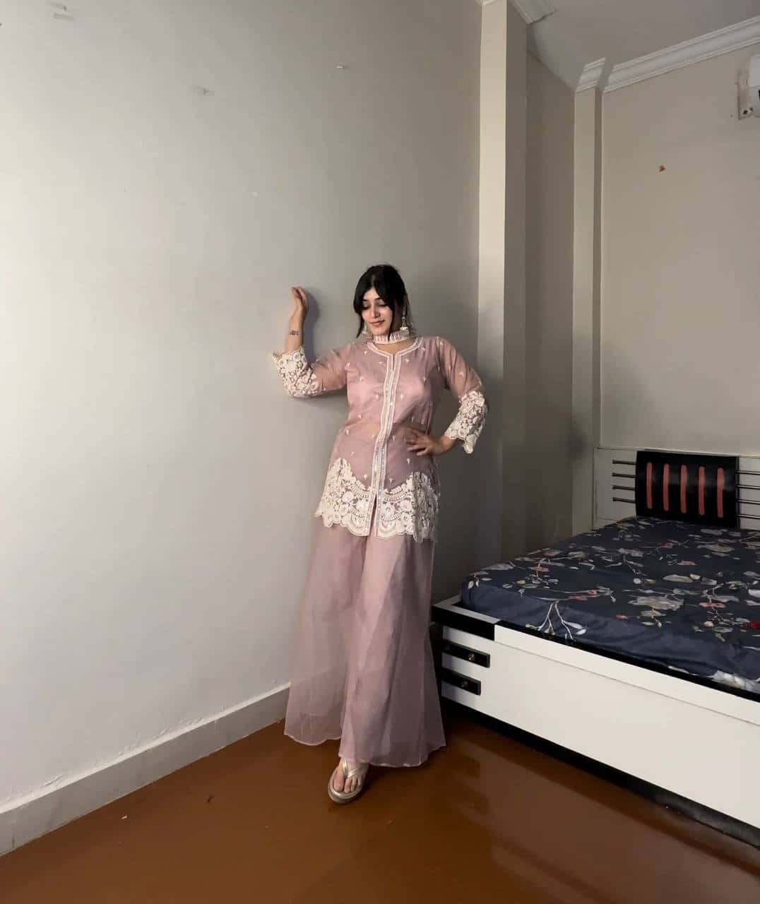 New Four Piece Indo-Western Outfit for the Trendy Wedding Season