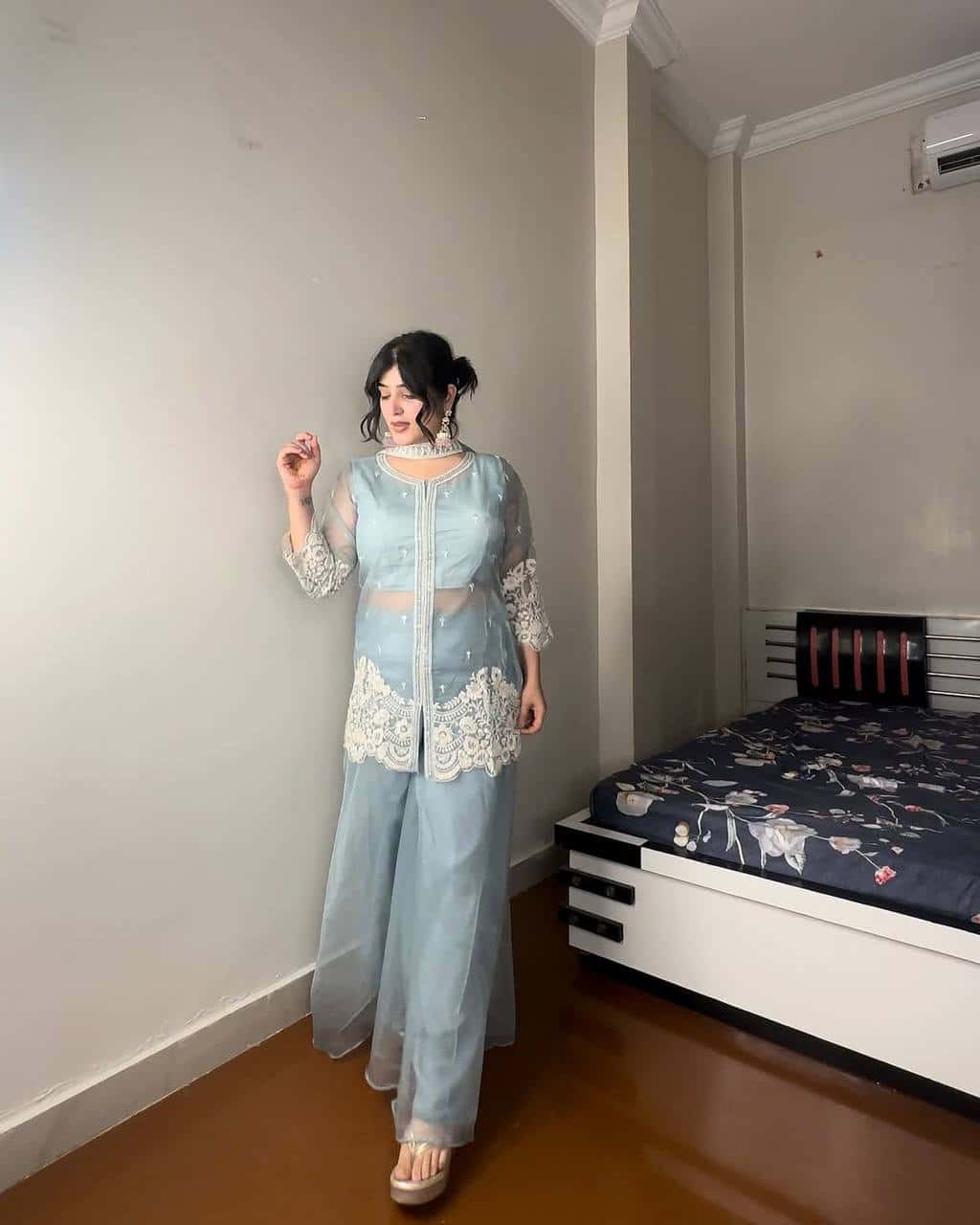 New Four Piece Indo-Western Outfit for the Trendy Wedding Season