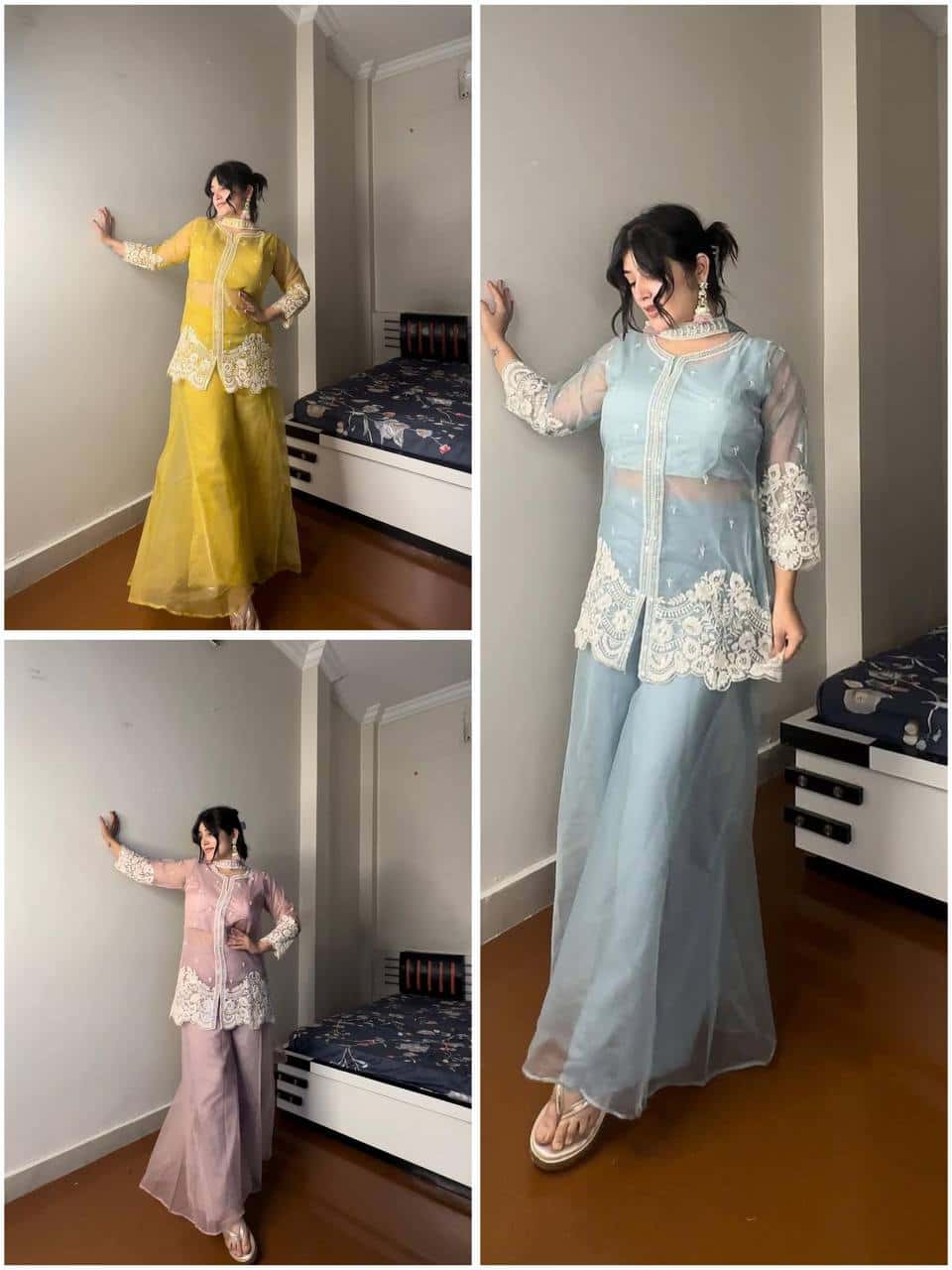 New Four Piece Indo-Western Outfit for the Trendy Wedding Season