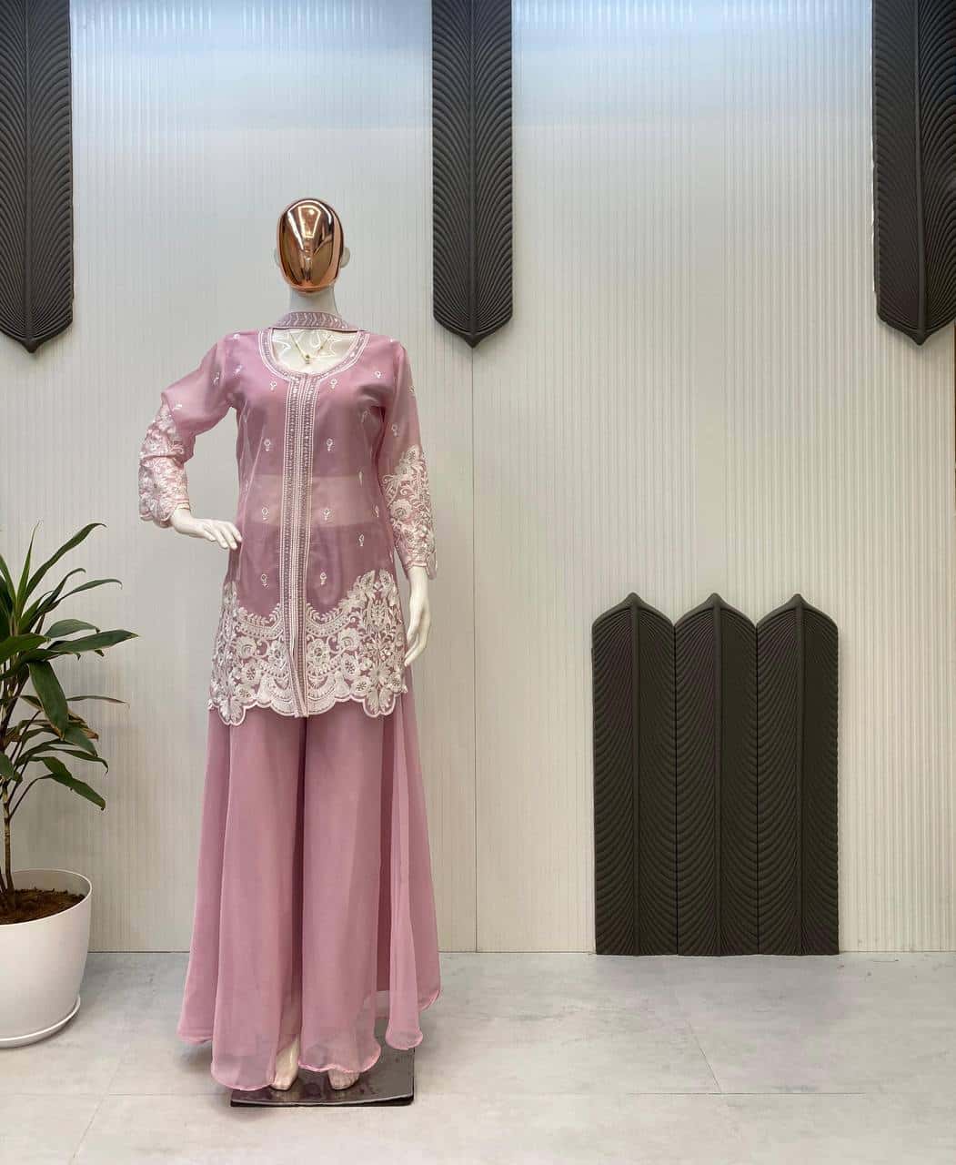 New Four Piece Indo-Western Outfit for the Trendy Wedding Season