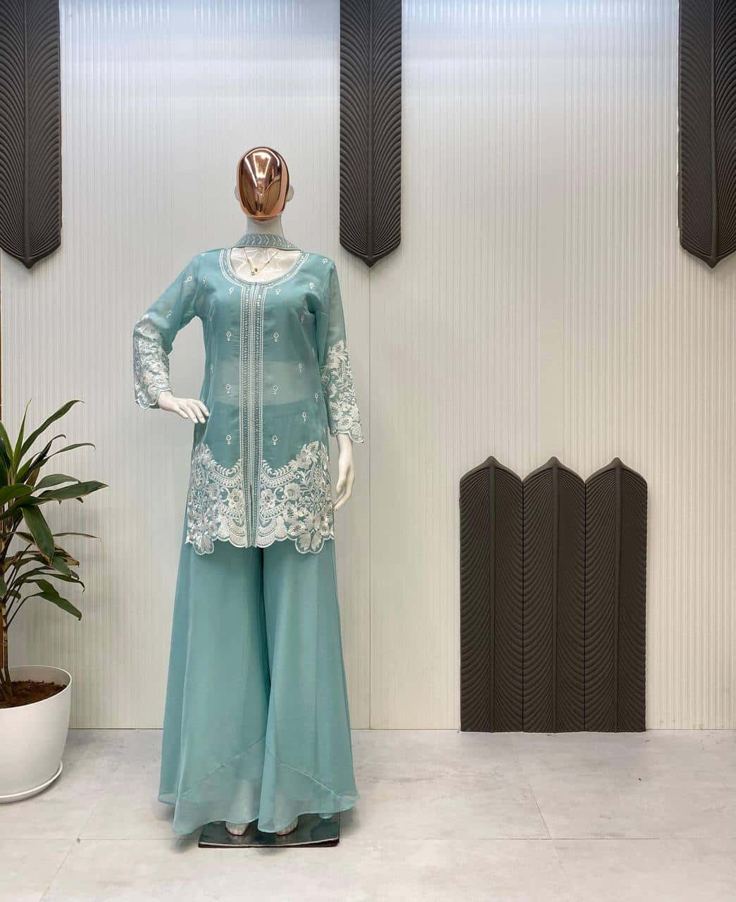 New Four Piece Indo-Western Outfit for the Trendy Wedding Season