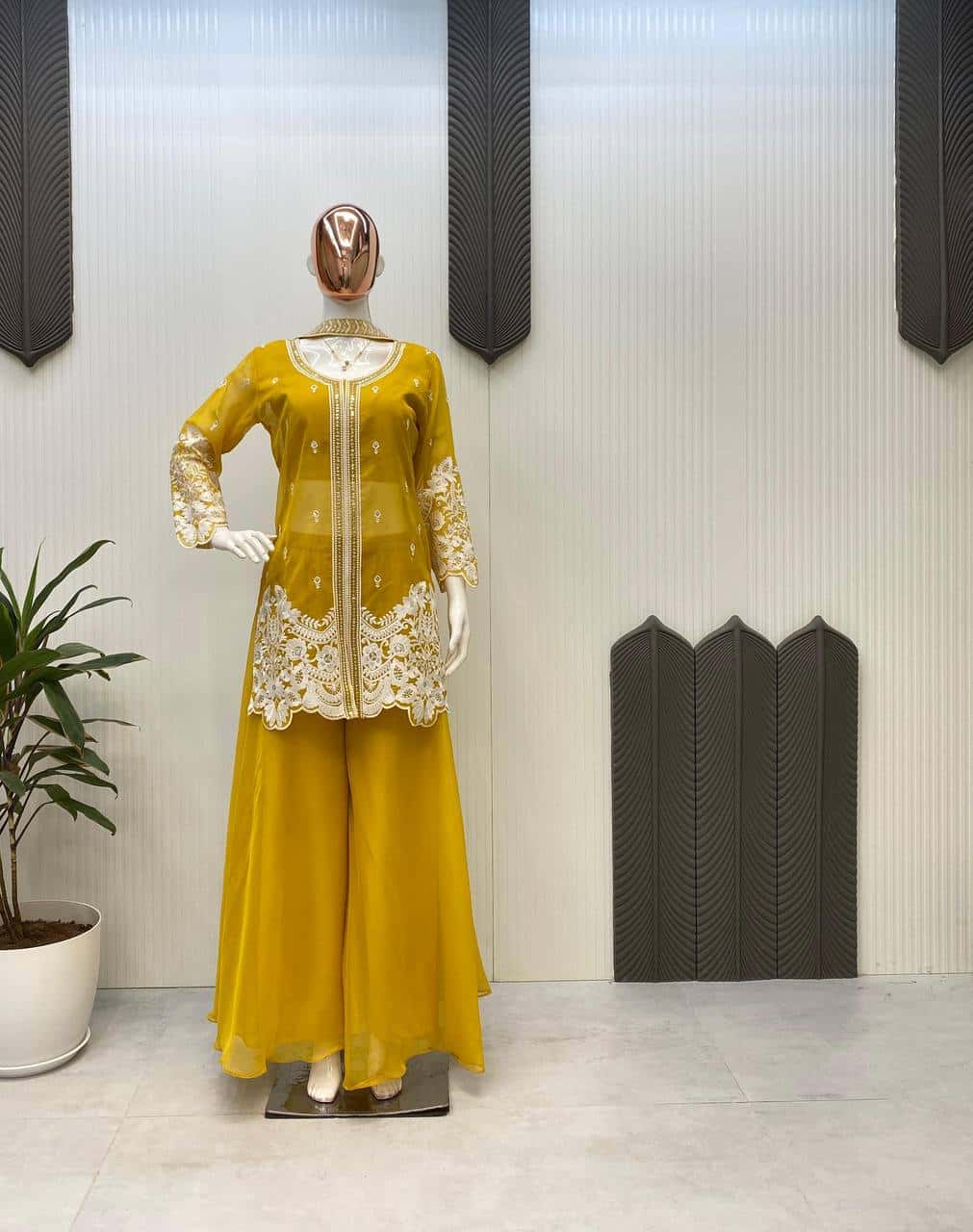 New Four Piece Indo-Western Outfit for the Trendy Wedding Season