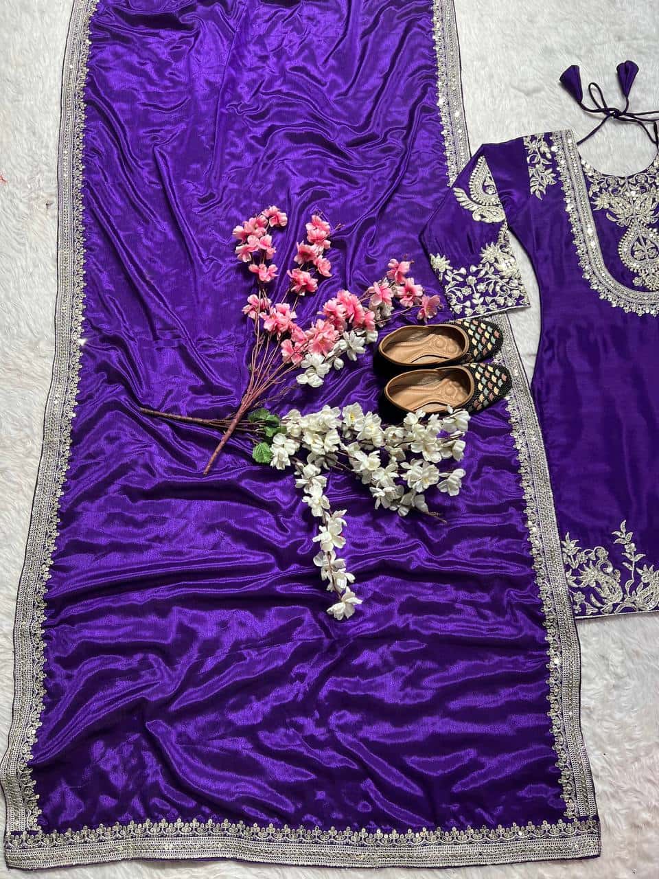 Silk kurta pant sets for women,Wedding,Festive wear dress
