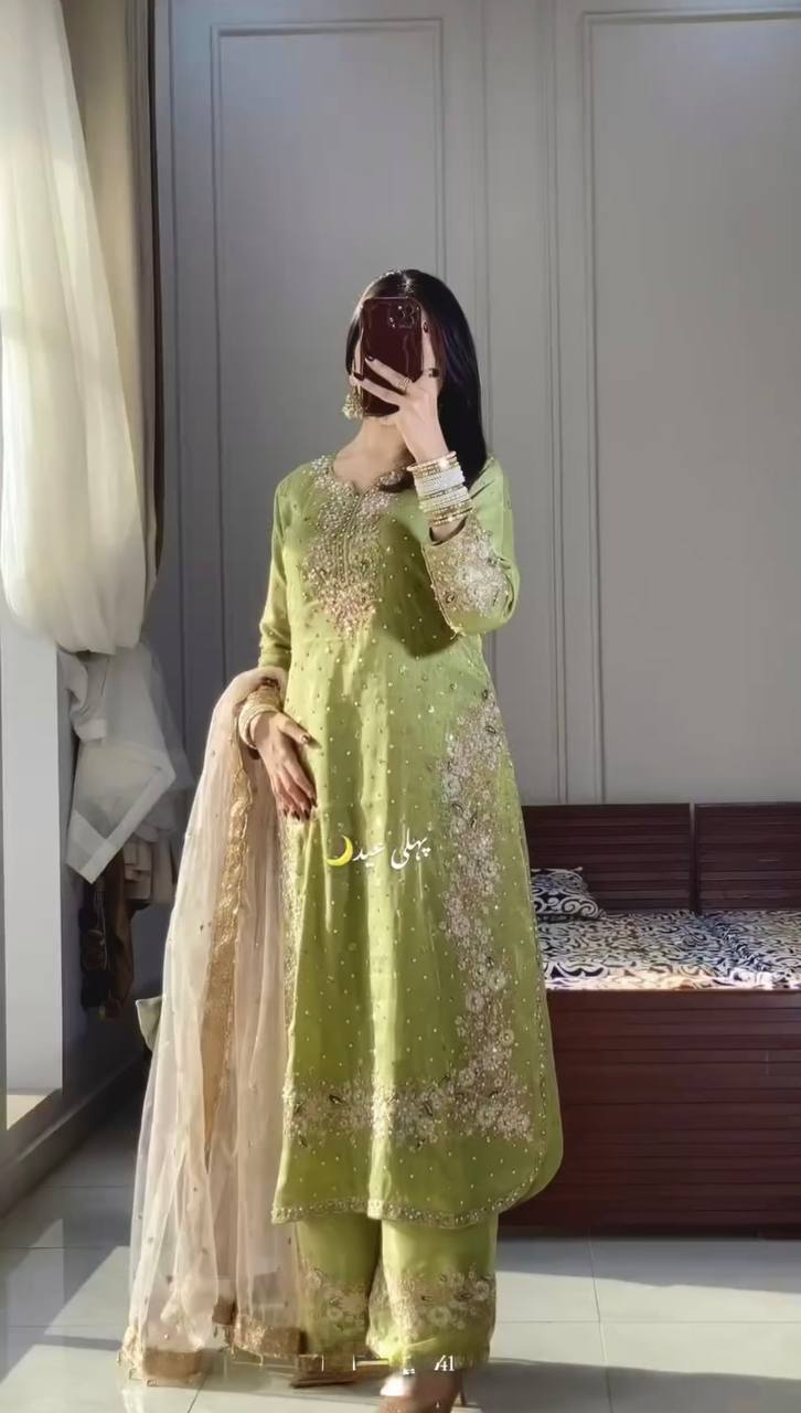 Party wear designer Jimmy Choo fabric suit set