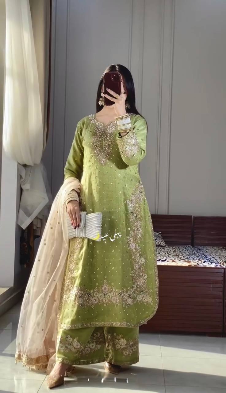 Party wear designer Jimmy Choo fabric suit set