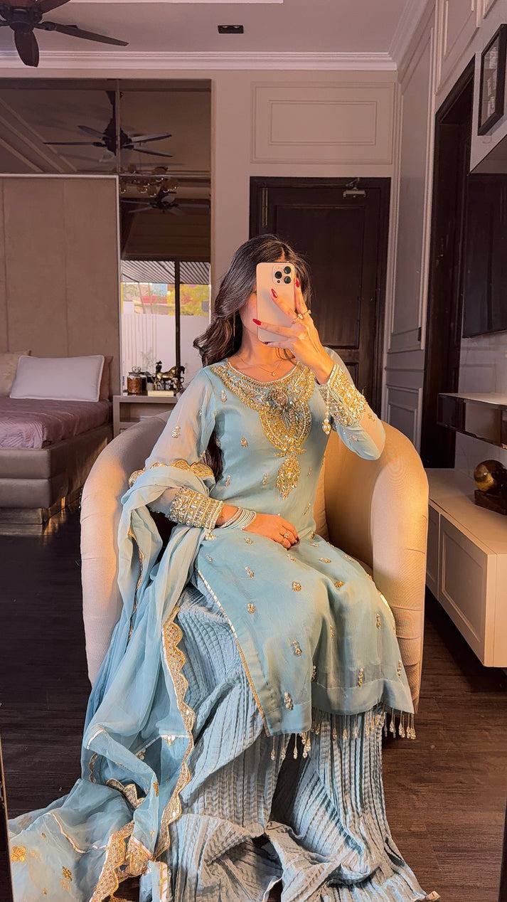 Women designer pakistani wedding wear salwar kameez
