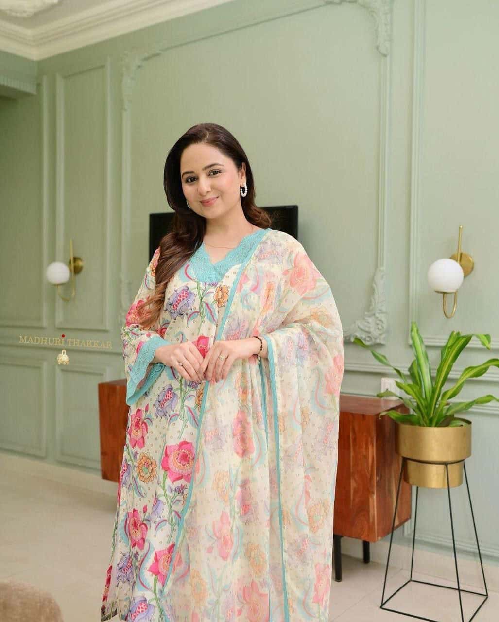 "Premium Cotton Kurta Set with Comfort Fit Pants & Pure Cotton Dupatta"