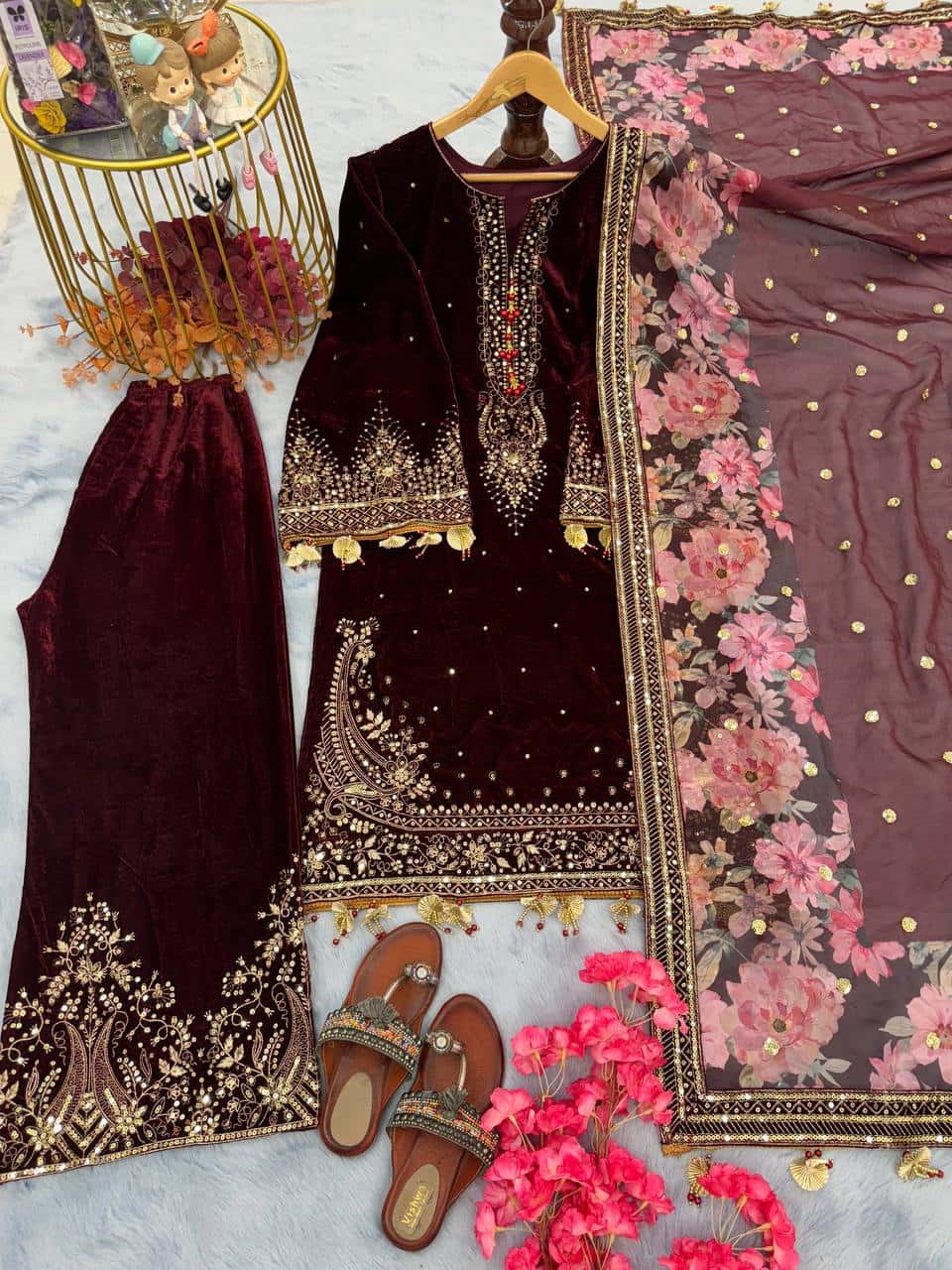 Pakistani Designer Salwar Kameez for Kurta Pant set