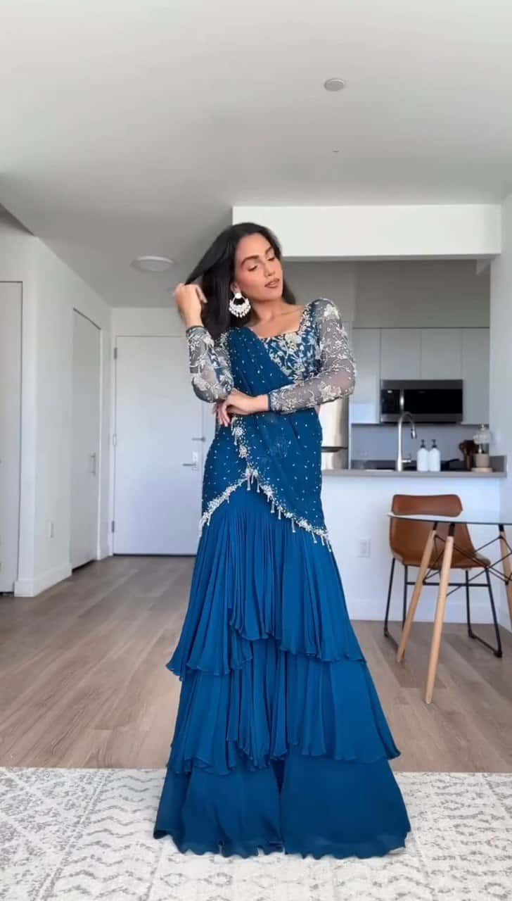 Ready to Wear Lehenga Saree
