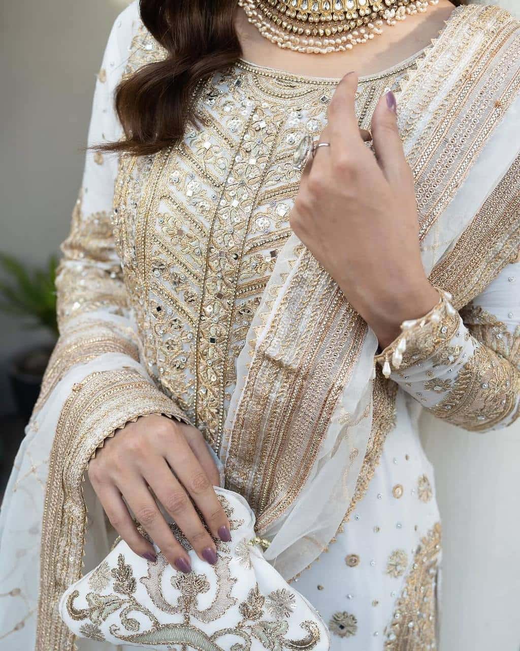 New Collection In heavy Chinnon With Heavy Embroidery Sequence Work Top-Bottom And Dupatta Set Fully Stitched Ready To Wear