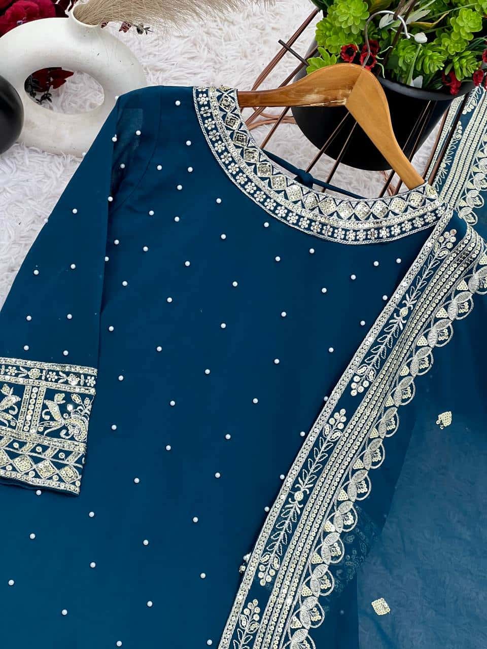 Heavy wedding wear kurta sharara sets