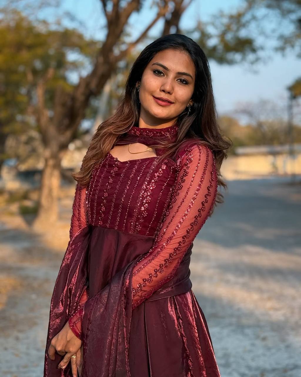 Designer anarkali jimmy chu kurta set for women