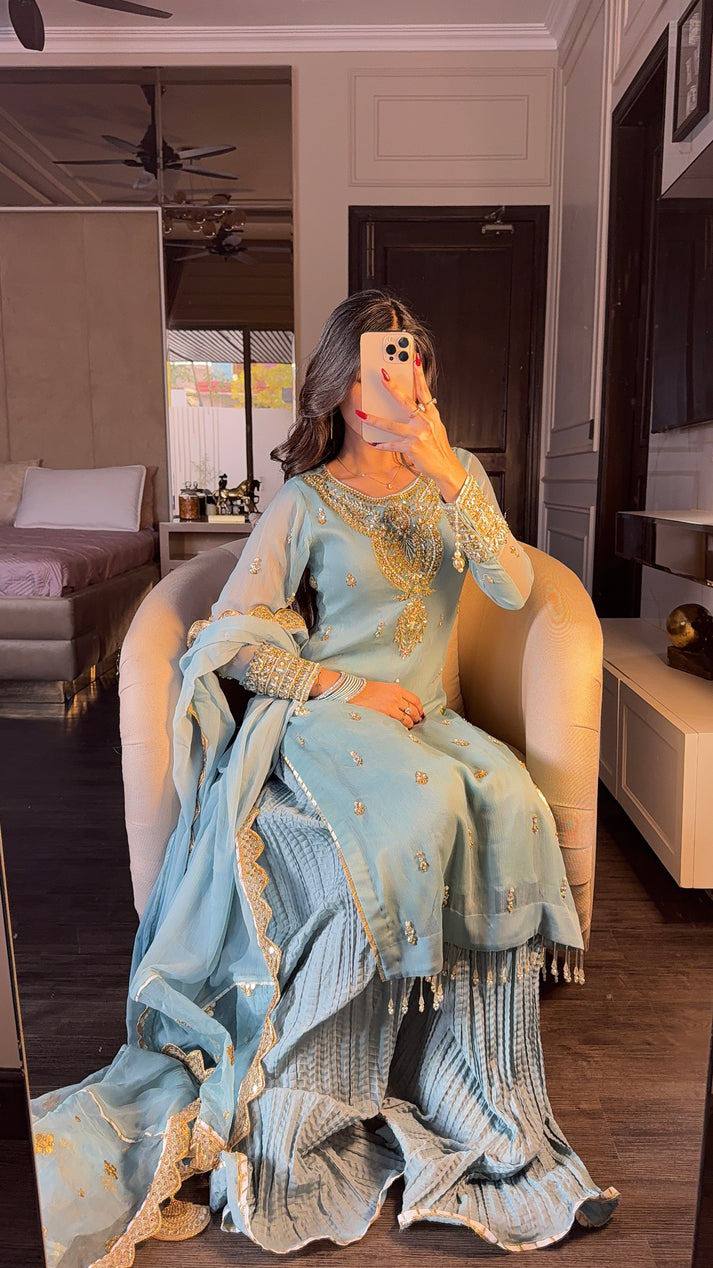 Women designer pakistani wedding wear salwar kameez