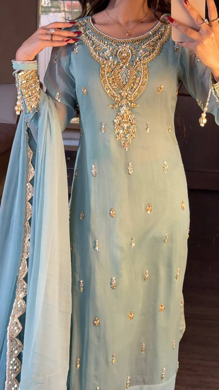 Women designer pakistani wedding wear salwar kameez