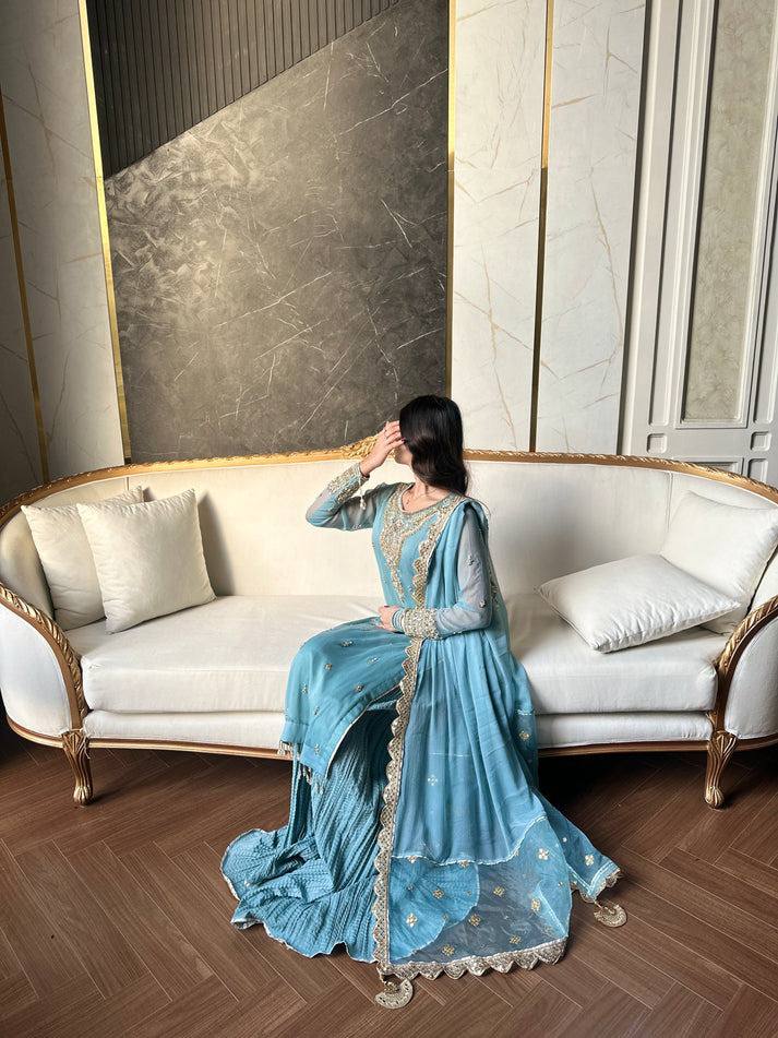 Women designer pakistani wedding wear salwar kameez