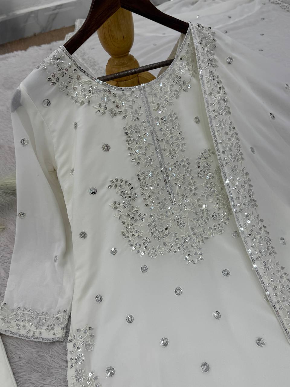 Premium Embroidered Georgette Set for women