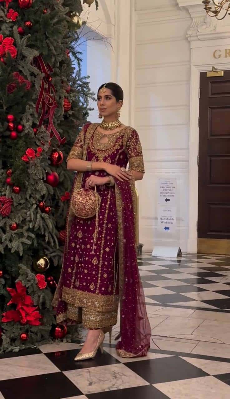 Elegant Embroidered Faux Georgette Top Pant and Dupatta Set