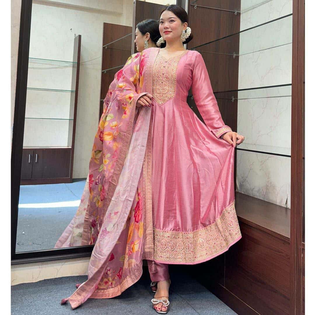 Premium Embroidered Dress for Weddings & Galas