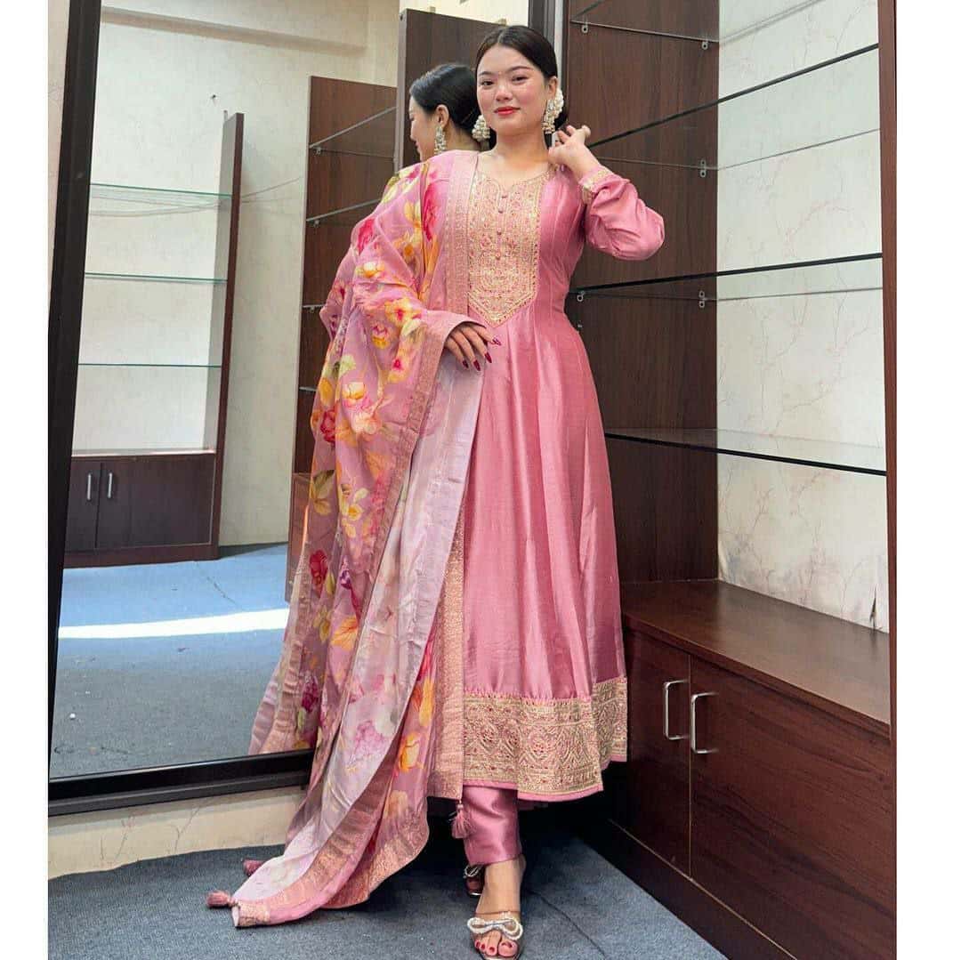 Premium Embroidered Dress for Weddings & Galas