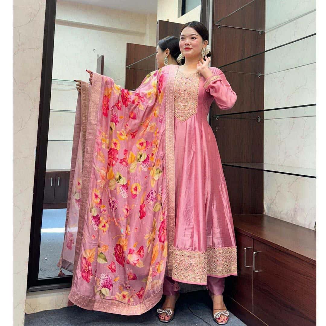 Premium Embroidered Dress for Weddings & Galas