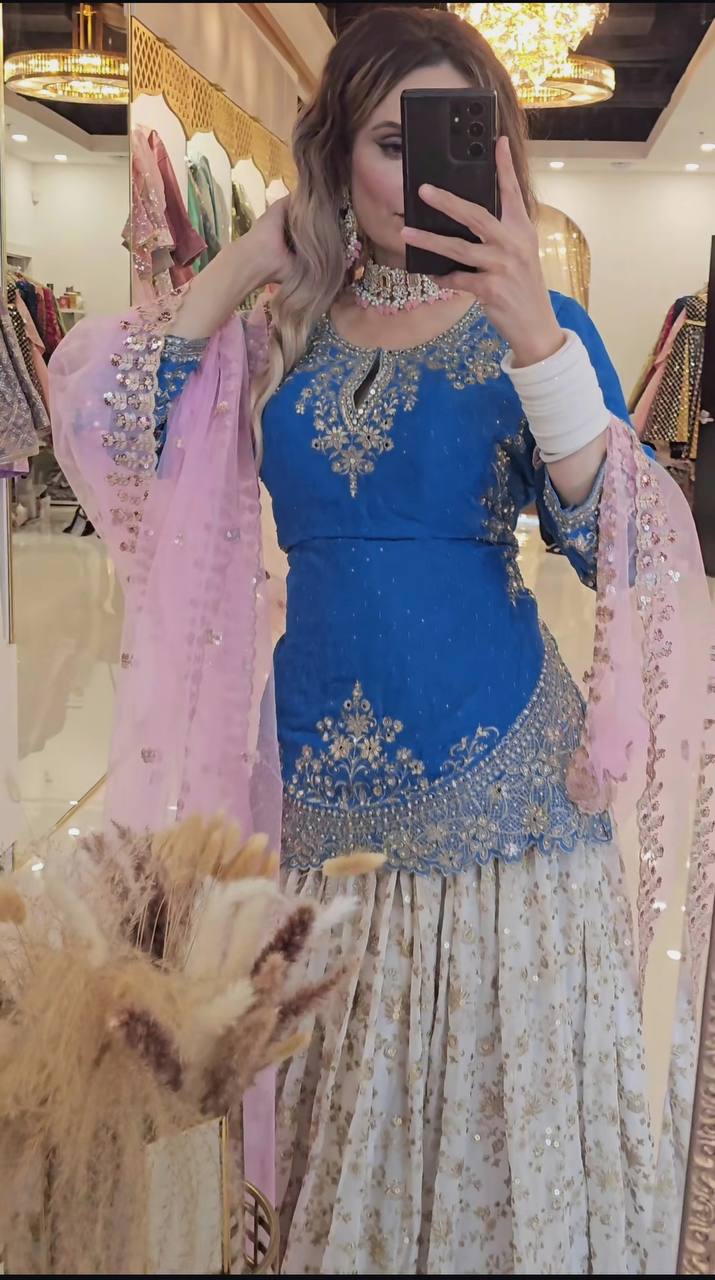 Silk Designer lehenga set for women
