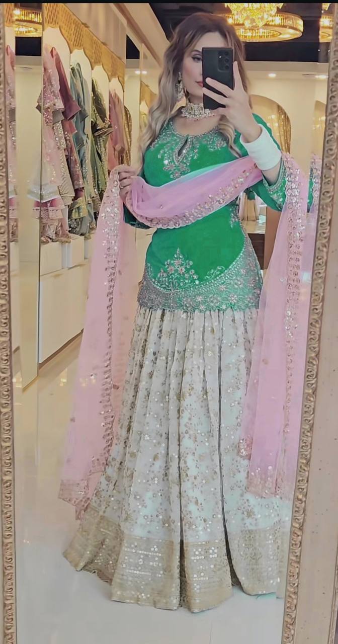 Silk Designer lehenga set for women
