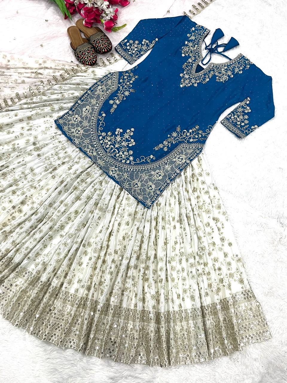 Silk Designer lehenga set for women