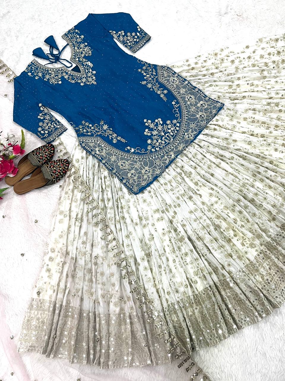 Silk Designer lehenga set for women