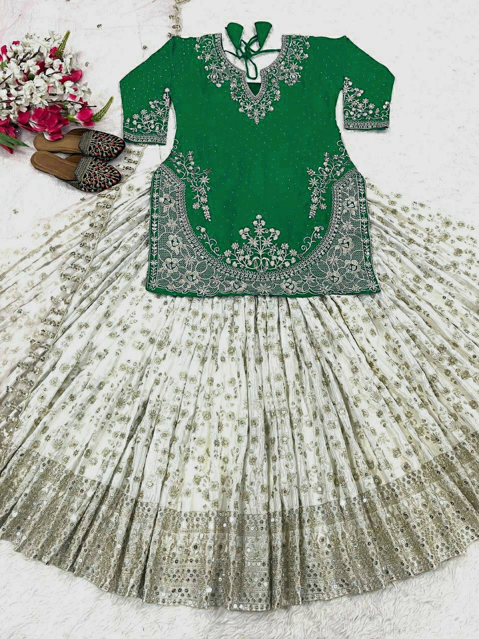 Silk Designer lehenga set for women