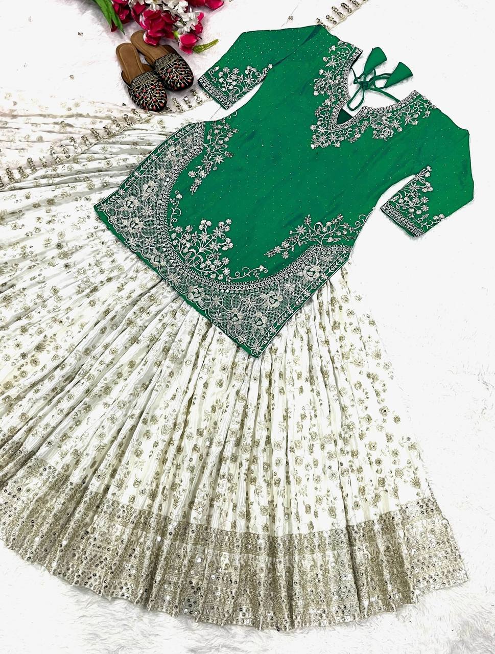 Silk Designer lehenga set for women